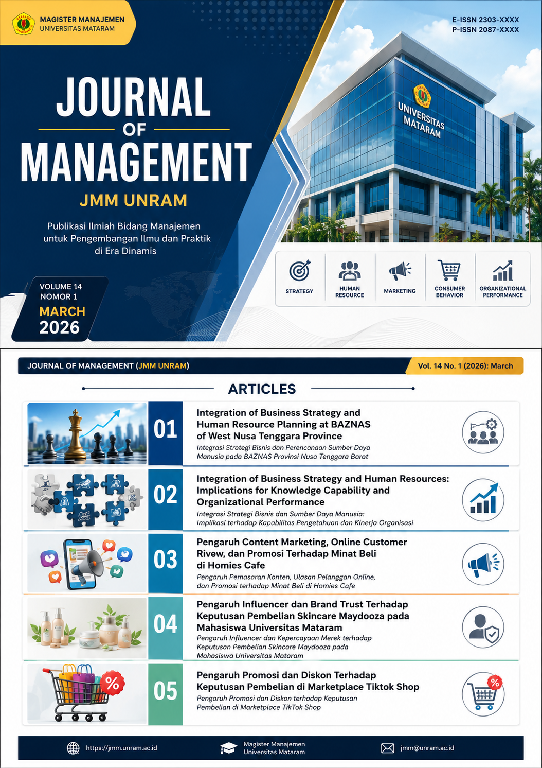 					View Vol. 14 No. 1 (2026): JMM March 2026
				